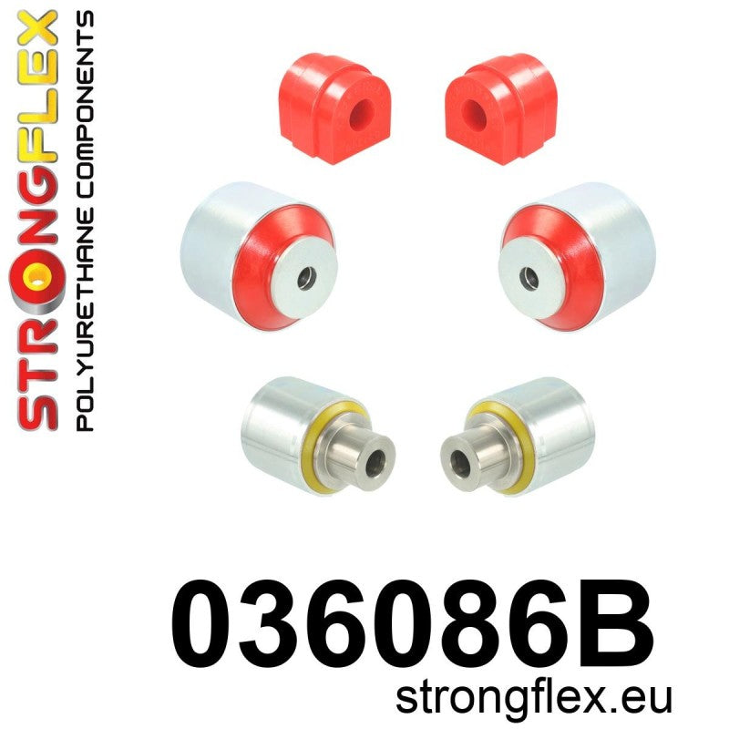 FRONT SUSPENSION BUSH KIT BMW E90/E91/E92/E93 RWD, E81/E82/E87/E88, Z4 E89-1