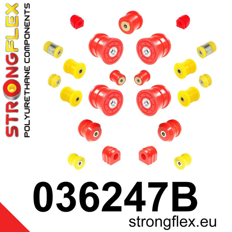 FULL SUSPENSION BUSH KIT ROAD BMW X5 E53-1