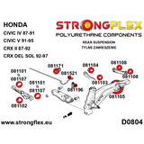 FULL SUSPENSION BUSH KIT CIVIC/CRX EC,ED,EE,EF,EX