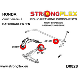 Honda Civic VIII (06-12) Hatchback FK/FN/FN2 Type R front suspension and rear beam bush kit