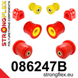 Honda Civic VIII (06-12) Hatchback FK/FN/FN2 Type R front suspension and rear beam bush kit