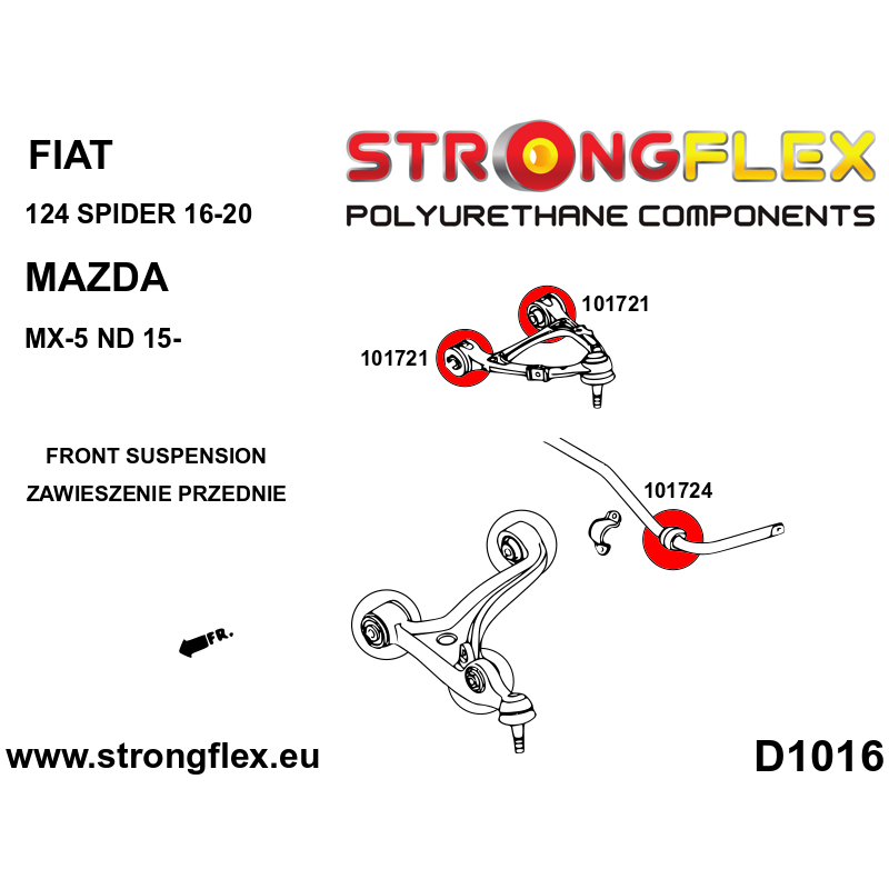 FULL SUSPENSION BUSH KIT MX5 ND-6