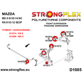 FRONT SUSPENSION BUSH KIT ROAD RX8