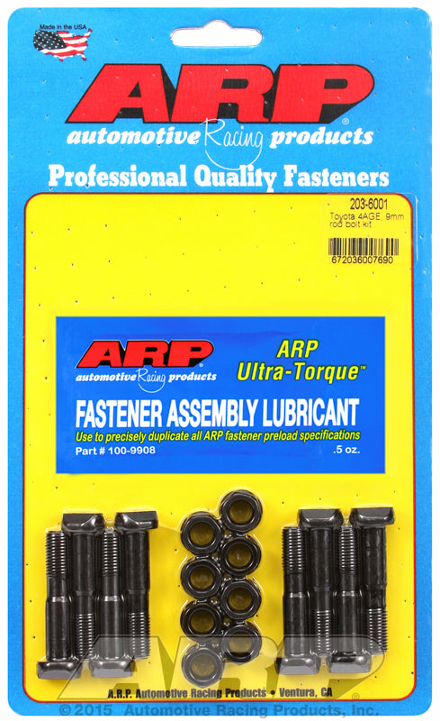 ARP Toyota 4AGE. M9 Rod Bolt Kit-1