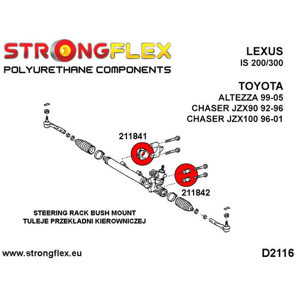 Altezza / Chaser Poly Rack Mounting Bushes