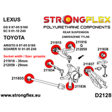 GS300/Aristo S160 / Soarer Z40 rear suspension bush kit ROAD 216245B