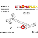 Strongflex front suspension and rear beam bush kit Corolla E12