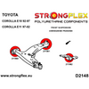 Strongflex front suspension bush kit road Corolla FWD E100/E110  216269B