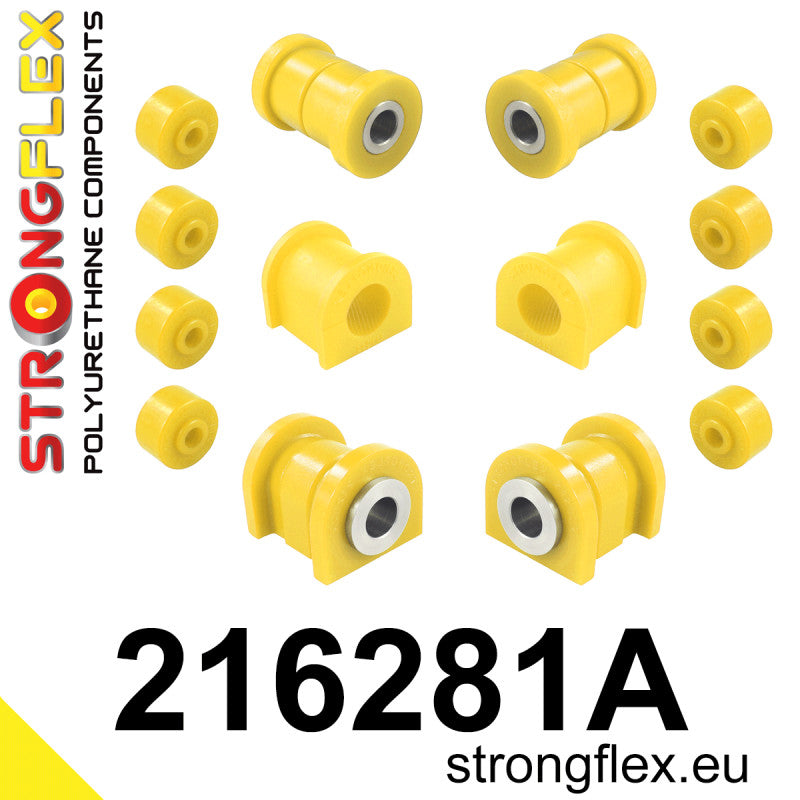 Starlet EP82/EP91 Front suspension bush kit SPORT