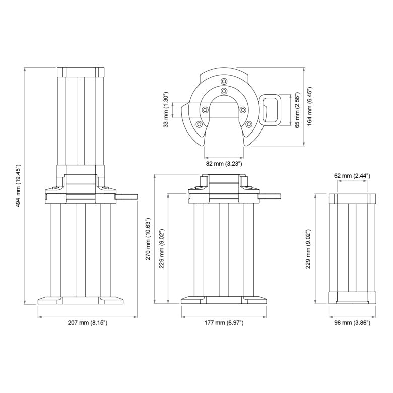Air Jack 90 Competition Elephant Foot-5