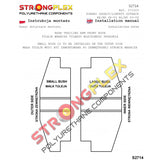 REAR SUSPENSION BUSH KIT SUBARU LEGACY III / OUTBACK II (98-03) BE BH BT