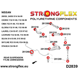 FULL SUSPENSION BUSH KIT S14, S15, C34, C35