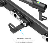 Porsche 4cyl 924S/944 fuel rail (Including AN6 or AN8 Rail Fittings)