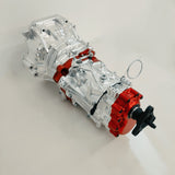 This unit has the BMW Driveshaft flange option and a custom bellhousing