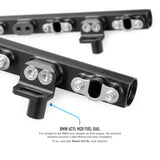BMW M20 6cyl Fuel Rail (Including AN6 or AN8 Rail Fittings)