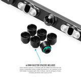 BMW M20 6cyl Fuel Rail (Including AN6 or AN8 Rail Fittings)