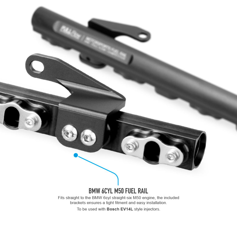 BMW M54 6cyl Bolt On Fuel Rail (Including AN6 or AN8 Rail Fittings)-4
