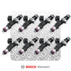 Bosch injector 2200cc, 65mm (EV14L), 8pcs flow matched