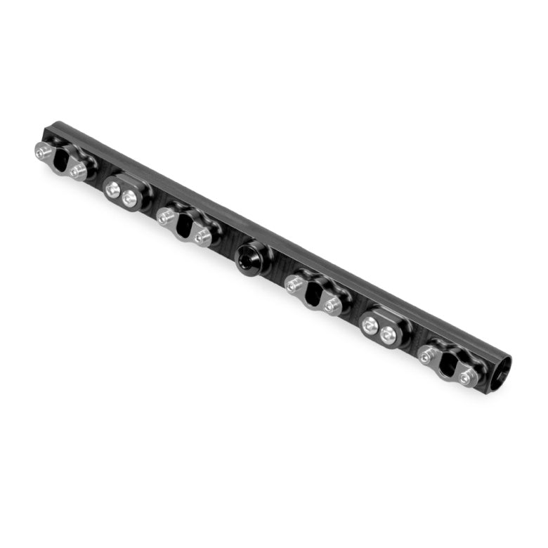 Nissan 4cyl CA18DET (Euro 4-port) fuel rail - without brackets (Including AN6 or AN8 Rail Fittings)-2