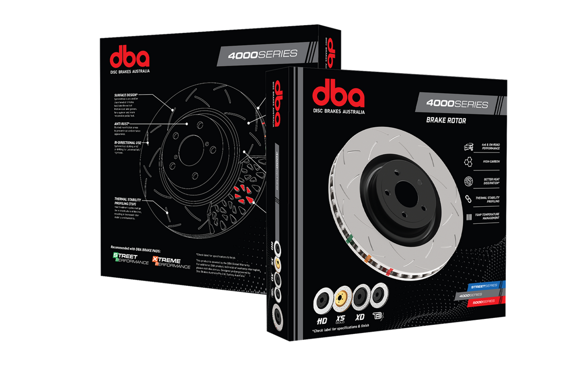 Toyota Hi-Lux / Hilux / Landcruiser / VW Taro DBA 4000 Series T3 Front Brake Discs (Pair)