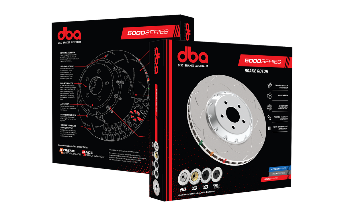 Renault Megane DBA 5000 Series T3 Slotted Silver Hat Front Brake Discs (Pair)