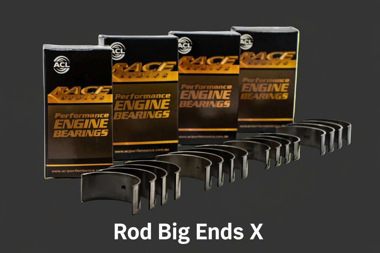 ACL "X" Race Bearing Set - CONRODS RB25,RB26 STD .001" Extra Clearance-1