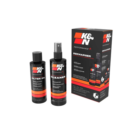 K&N Air Filter Recharger Service Kit - Squeeze Black