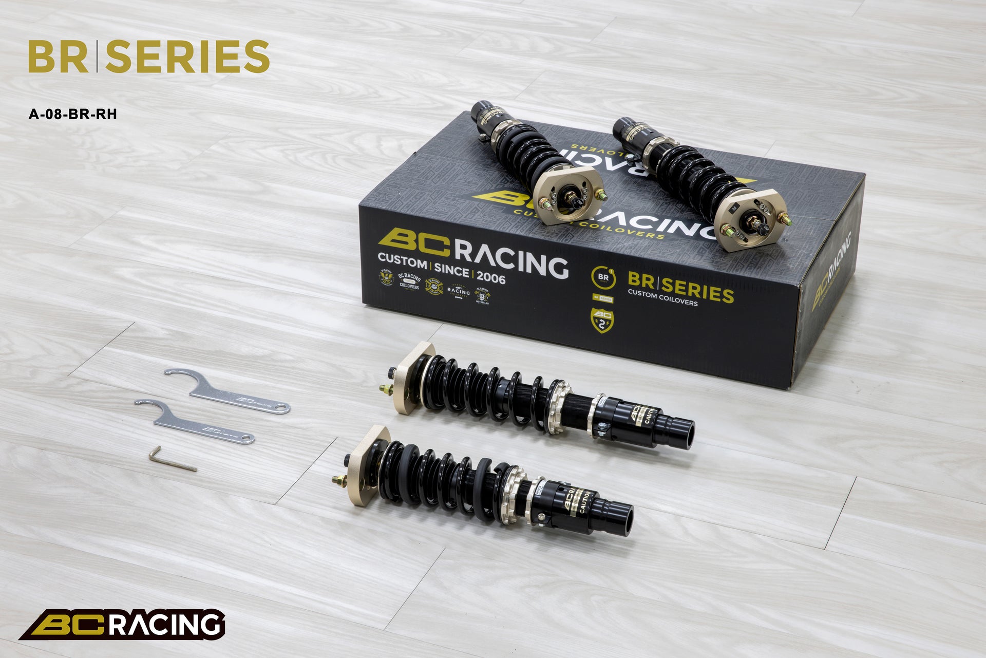 BC Racing BR Series Type RH Honda Beat PP1 (91-96), 3kg/mm front and 4kg/mm rear