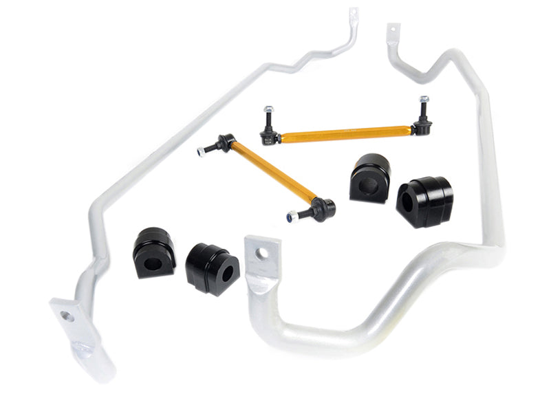 BMW 1 Series / 3 Series E81/E82/E87/E88 Whiteline Front and Rear Anti Roll Bar Kit