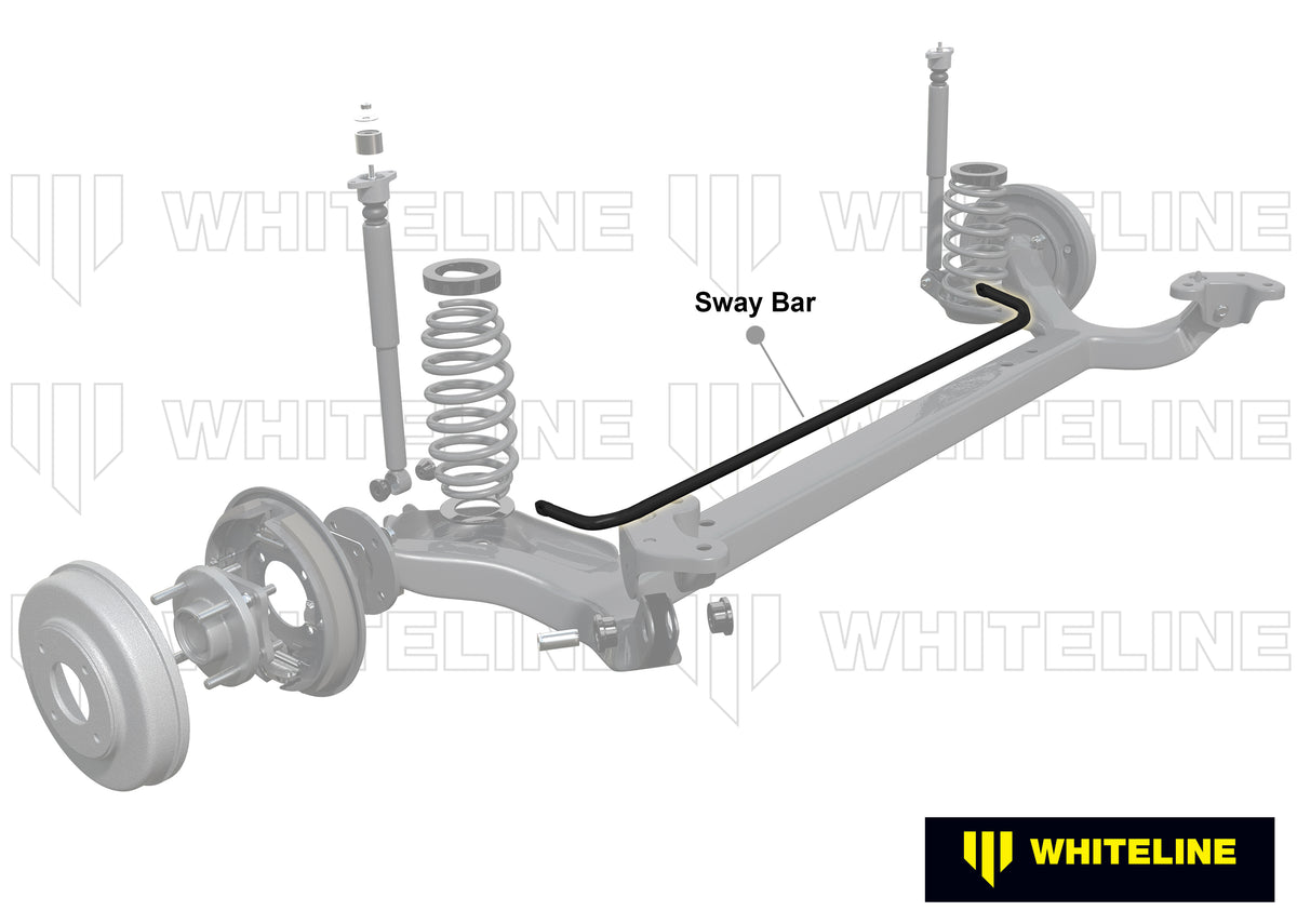 Ford Fiesta / Mazda 2 WS/WT/DE Whiteline Rear Anti Roll Bar 20mm Non Adjustable