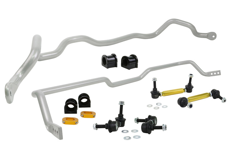 Mitsubishi Lancer EVO/8/9 Whiteline Front and Rear Anti Roll Bar Kit (BMK009)