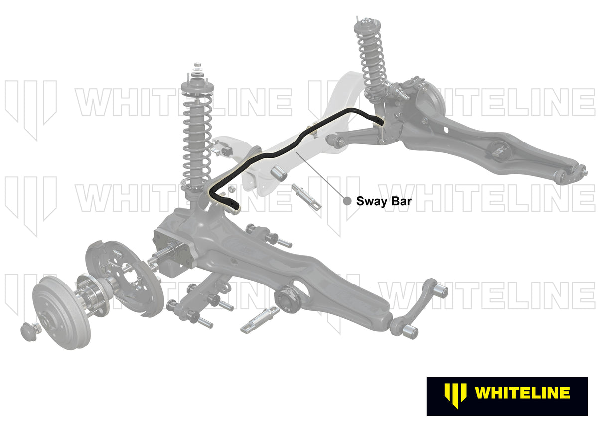 Mini MINI / Mini Clubman / Mini Clubvan R50/R52/R53/R56 Whiteline Rear Anti Roll Bar 20mm 3 Point Adjustable