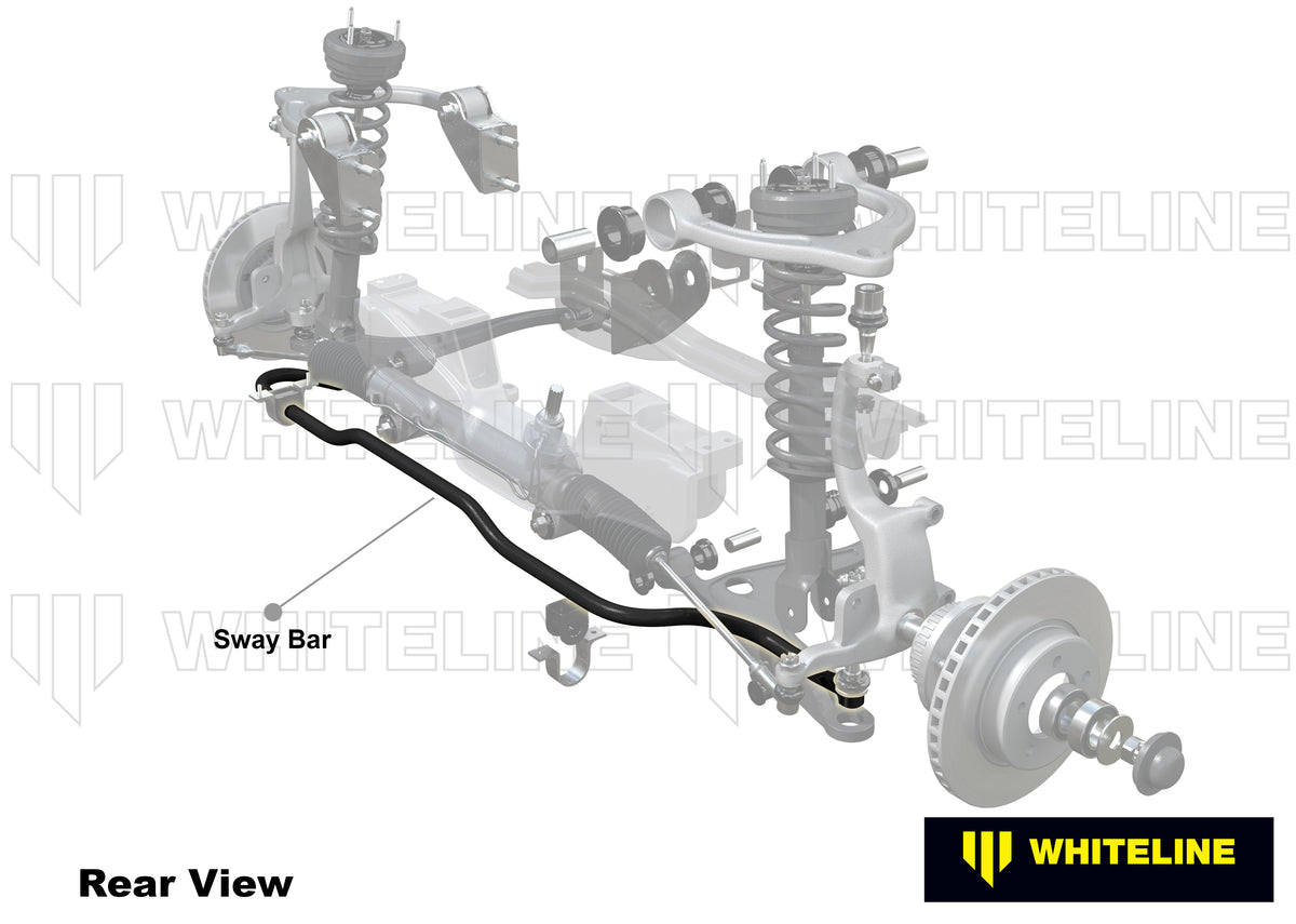 Nissan GT-R R35 Whiteline Front Anti Roll Bar 33mm 2 Point Adjustable