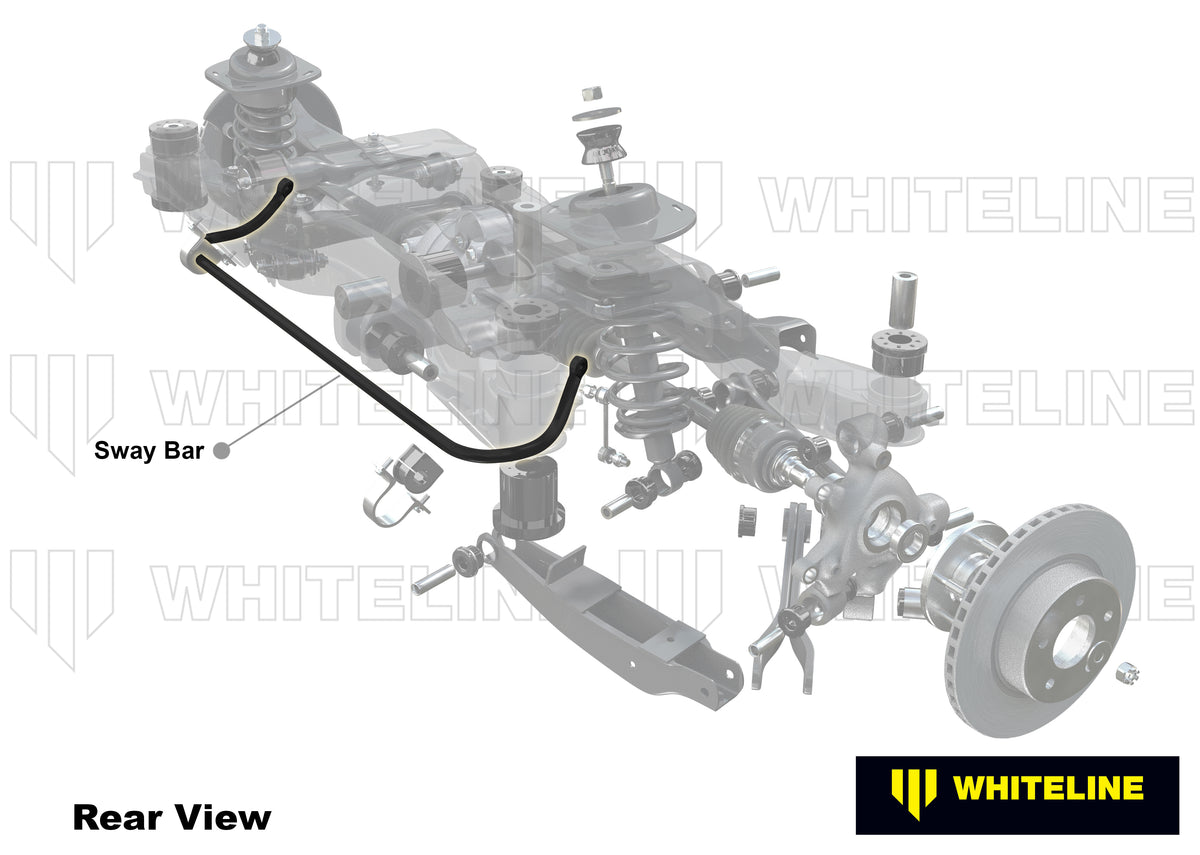 Infiniti G / Infiniti G35 / Nissan 350Z G35/Z33/V35/M35 Whiteline Rear Anti Roll Bar 20mm 3 Point Adjustable