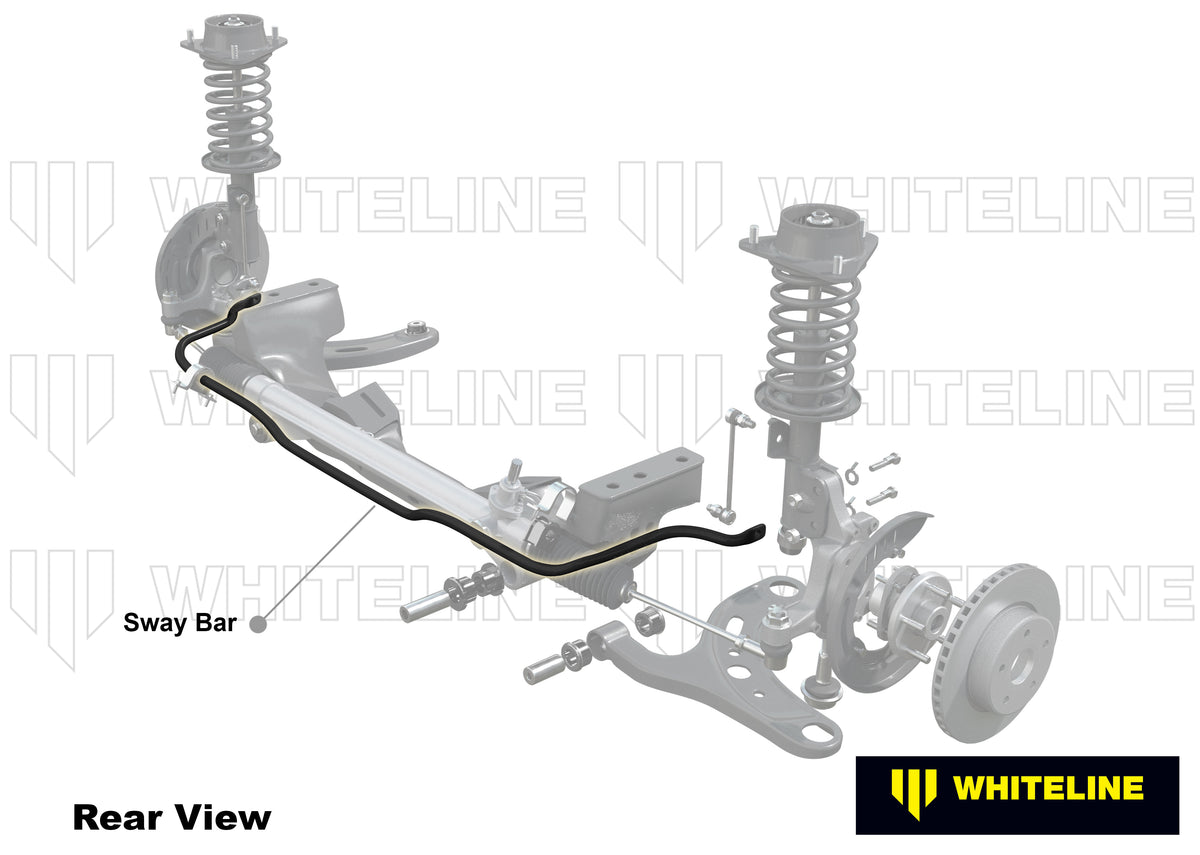 Subaru BRZ / Toyota 86 / Toyota GR 86 ZC6/ZD8/ZN6/ZN8 Whiteline Front Anti Roll Bar 22mm 2 Point Adjustable