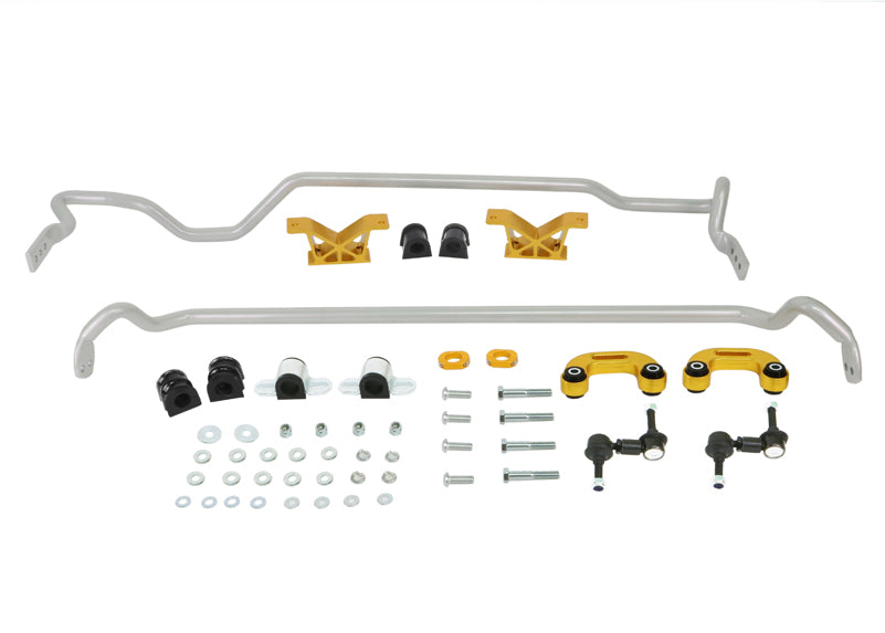 Subaru Impreza WRX Whiteline Front and Rear Anti Roll Bar Kit with Links (BSK007M)