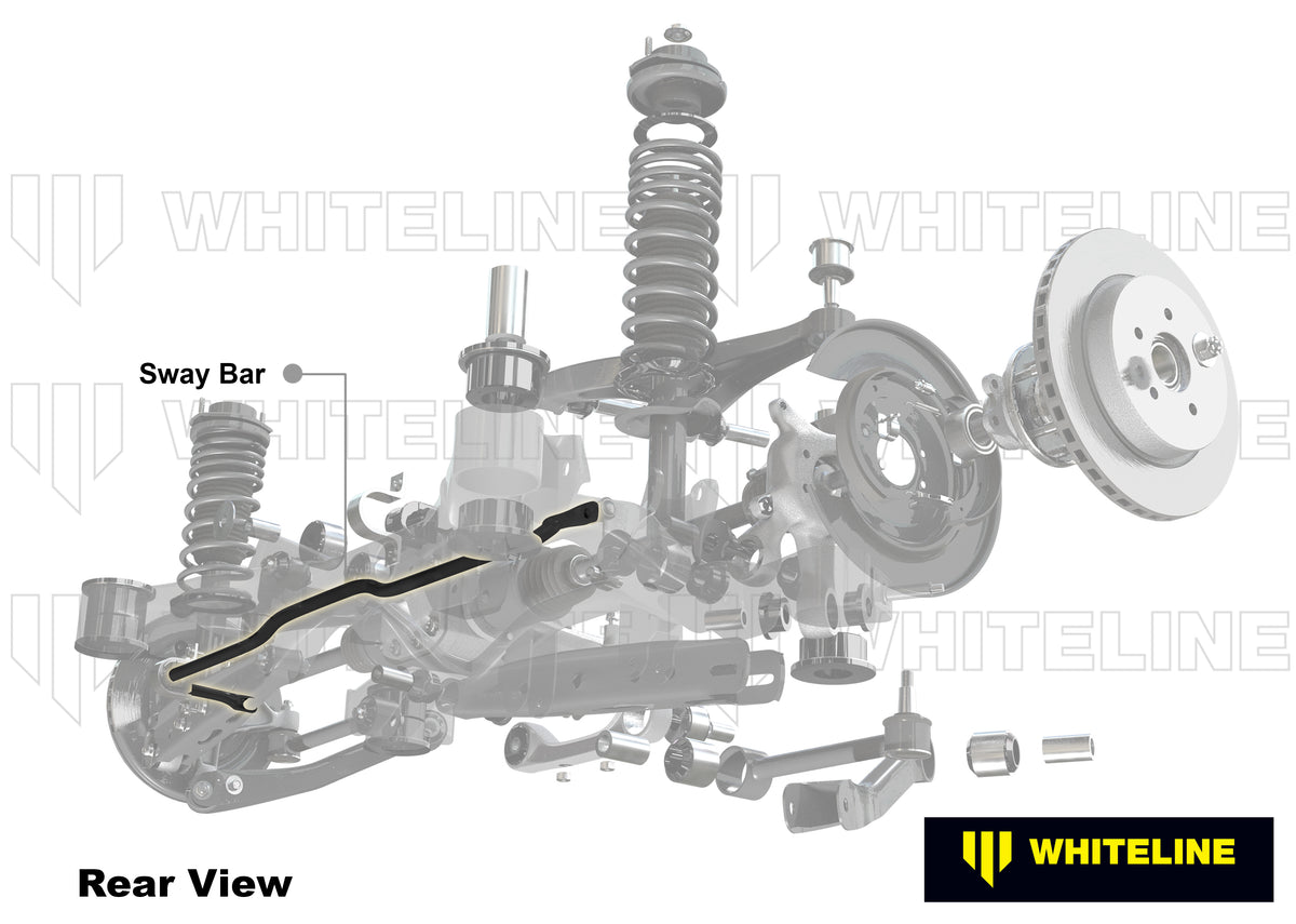 Toyota Supra A80 Whiteline Rear Anti Roll Bar 20mm 3 Point Adjustable
