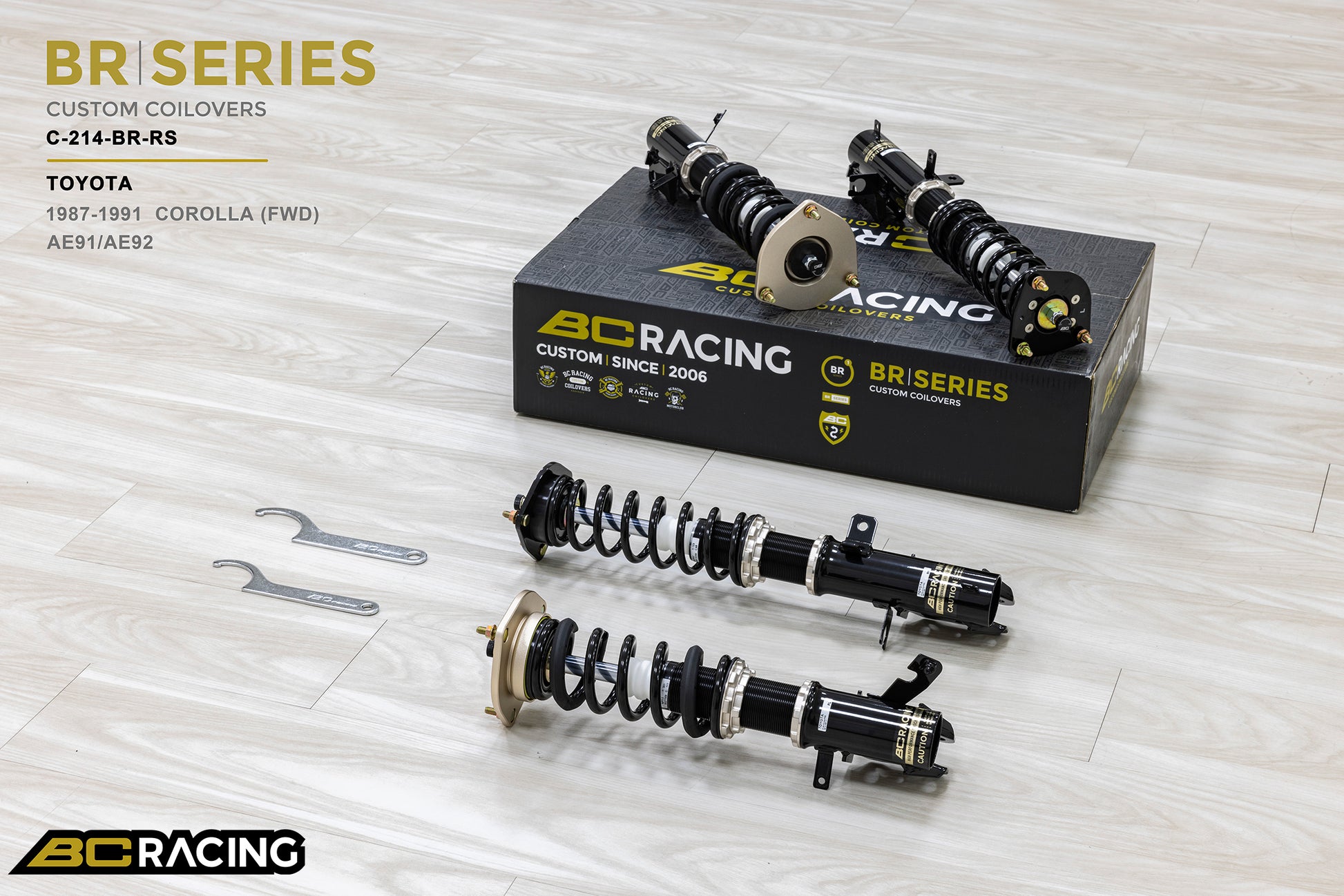 Toyota AE91/AE92 (87-91) 5/2.5kg.mm BR Series-1
