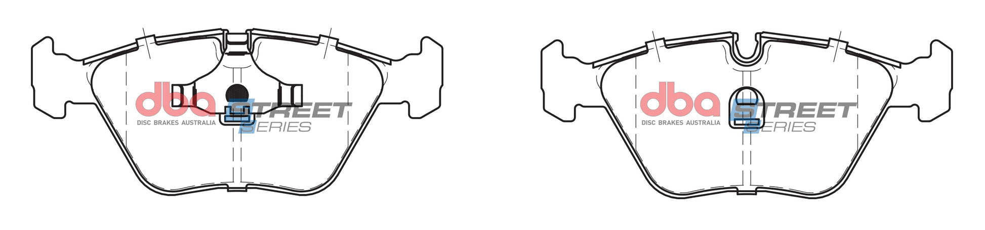 DBA Street Series front brake pads E36 M3, E46 M3, E34 M5, Z3M, Z4M-2