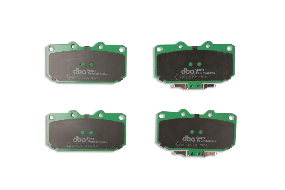 Subaru Impreza DBA Front Brake Kit – Street Series T2 Slotted & Street Performance Brake Pads