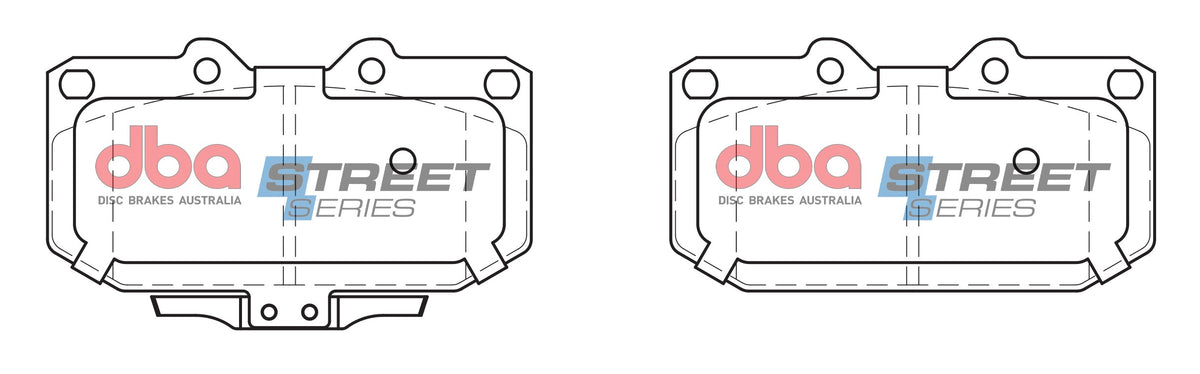 Nissan 200SX / 300ZX / Silvia / Subaru Impreza S14/S15/R32/R33 DBA Street Series Ceramic Front Brake Pads