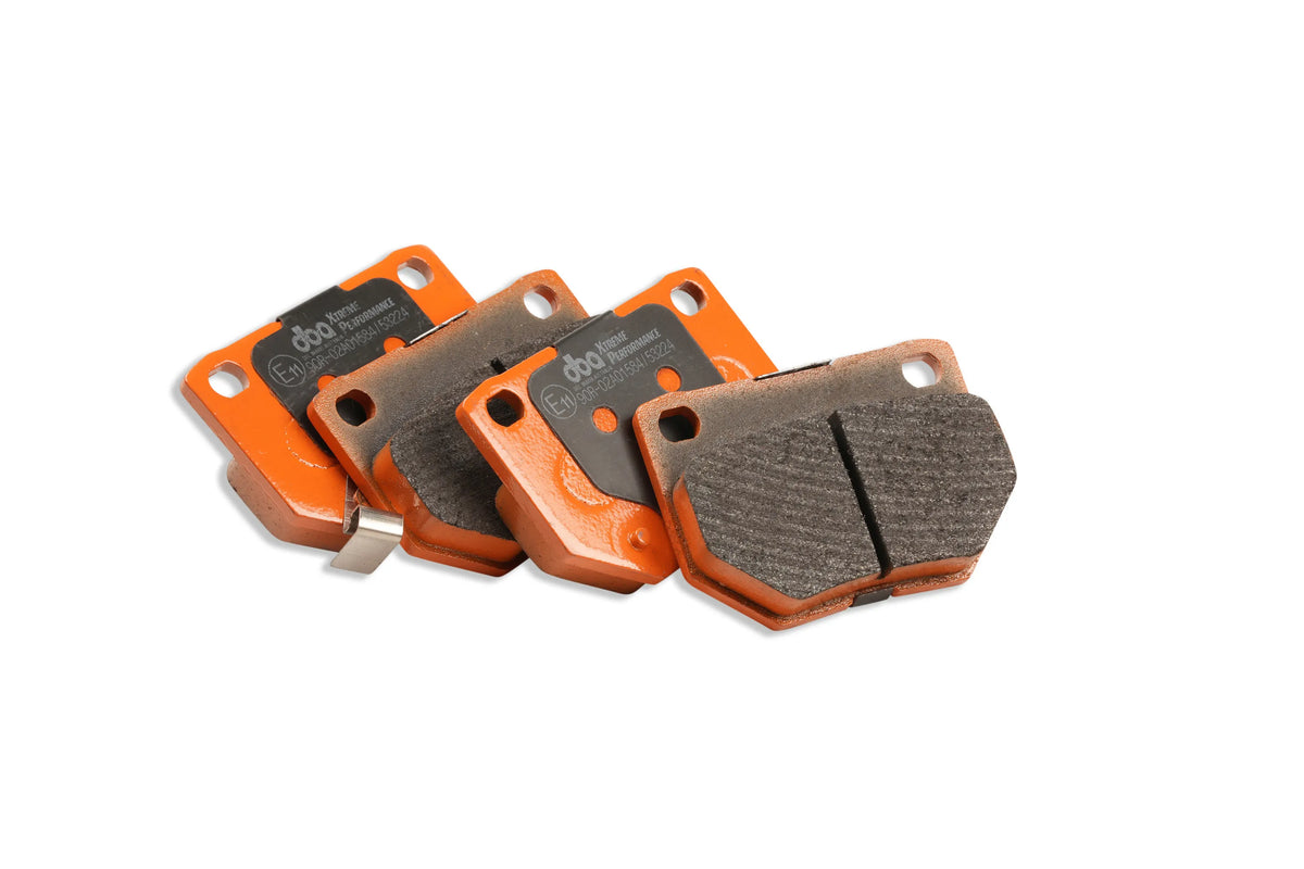 Nissan 300ZX / Skyline R32/R33/R34/Z32 DBA Rear Brake Kit – 4000 Series T3 Slotted & Xtreme Performance Brake Pads