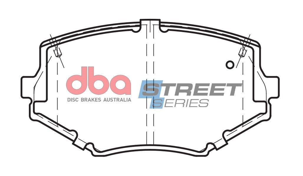 Mazda MX5 DBA Street Series Ceramic Front Brake Pads