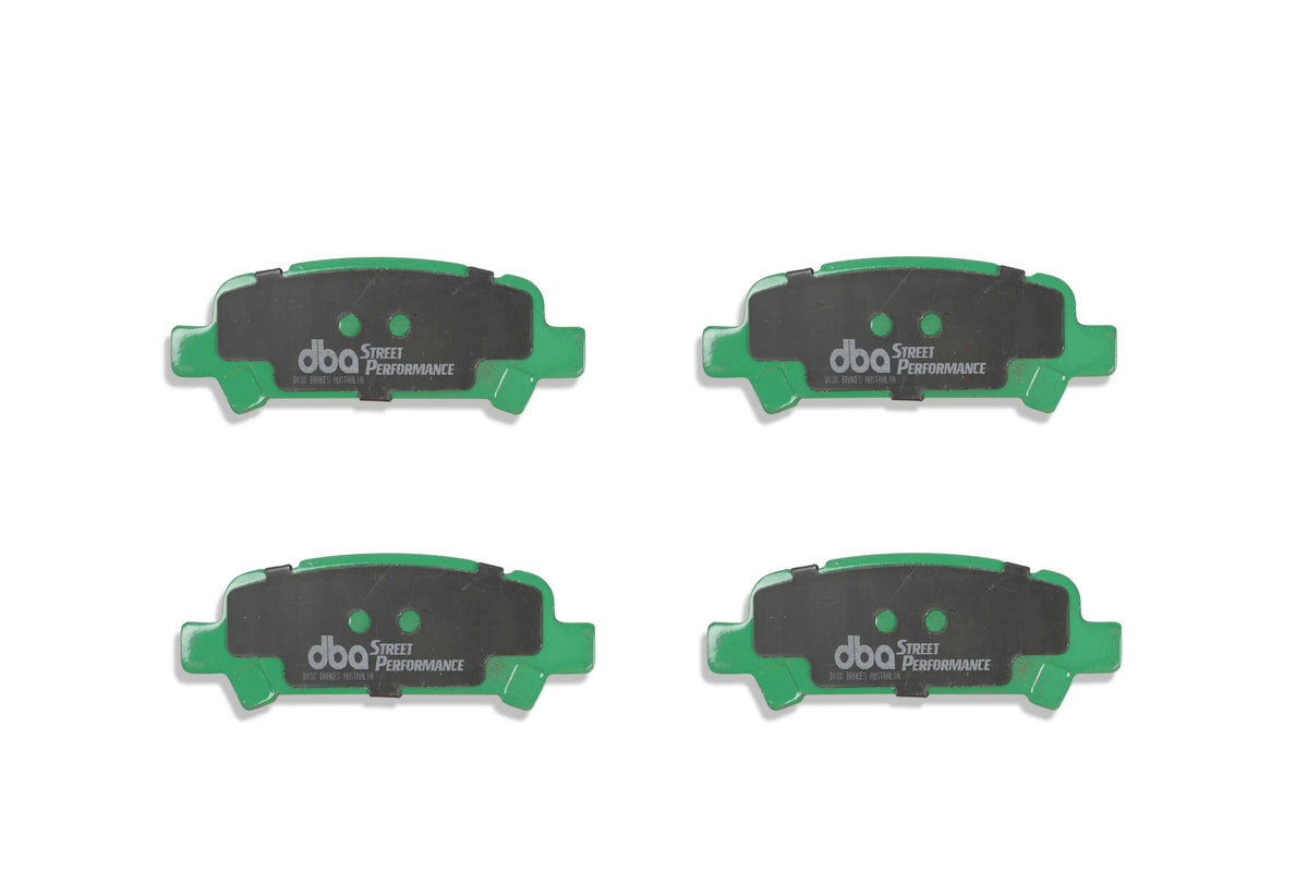 Subaru Forester / Impreza DBA Rear Brake Kit – Street Series T2 Slotted & Street Performance Brake Pads (DBA644S-1379SP)