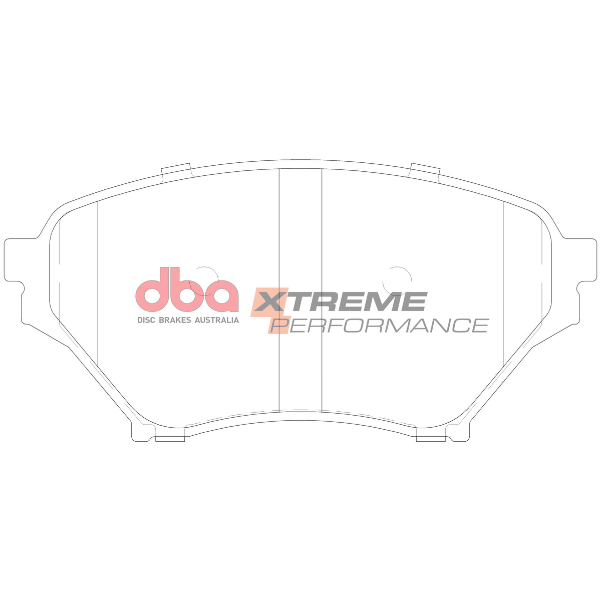Mazda MX5 DBA Front Brake Kit – 4000 Series T3 Slotted & Xtreme Performance Brake Pads (DBA4545S-1386XP)