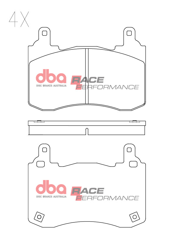 Kia Stinger DBA Race Performance Front Brake Pads