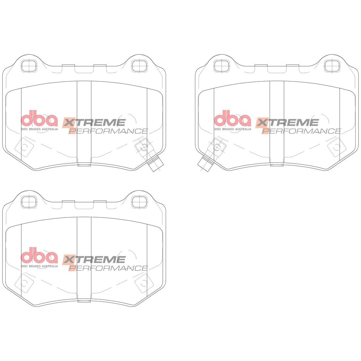 Subaru WRX DBA Rear Brake Kit – 4000 Series T3 Slotted & Xtreme Performance Brake Pads