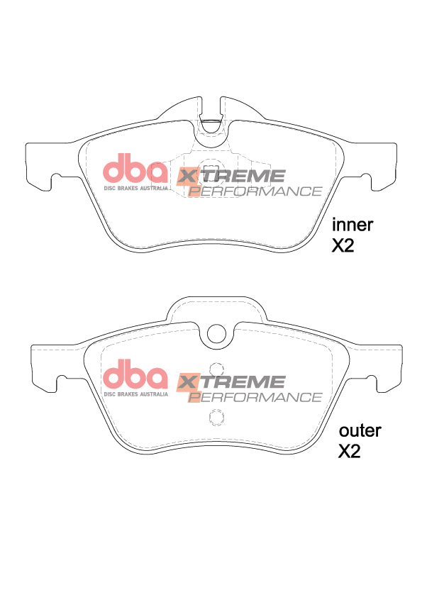 Mini Mini DBA Xtreme Performance Front Brake Pads