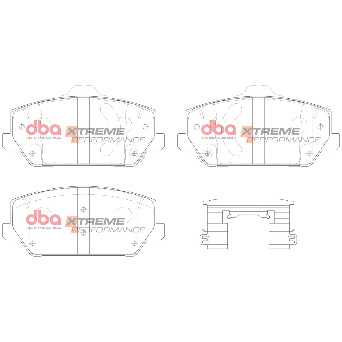 Hyundai i-30 DBA Front Brake Kit – 4000 Series T3 Slotted & Xtreme Performance Brake Pads