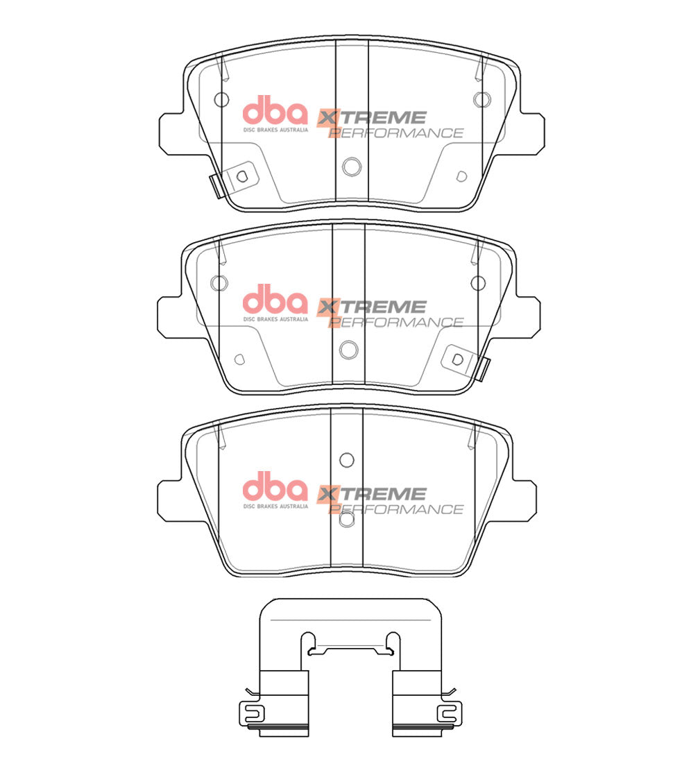 Hyundai Kona / i-30 DBA Xtreme Performance Rear Brake Pads